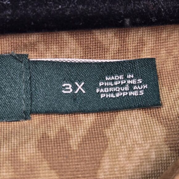 Lauren Ralph Lauren Contessa Snake Print Pointe Knit Sheath Dress 3X Tan - Picture 4 of 6